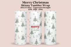 merry christmas skinny tumbler sublimation wrap with high resolution 300 DPI and transparant background perfect for 20oz and 30oz skinny tumbler