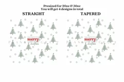merry christmas skinny tumbler sublimation wrap with high resolution 300 DPI and transparant background perfect for 20oz and 30oz skinny tumbler