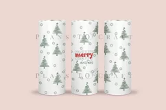 merry christmas skinny tumbler sublimation wrap with high resolution 300 DPI and transparant background perfect for 20oz and 30oz skinny tumbler