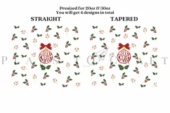 merry christmas skinny tumbler sublimation wrap with high resolution 300 DPI and transparant background perfect for 20oz and 30oz skinny tumbler