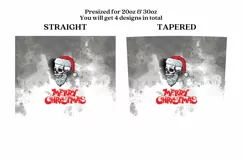 merry christmas skinny tumbler sublimation wrap with high resolution and transparant background are for 20oz and 30oz skinny tumbler