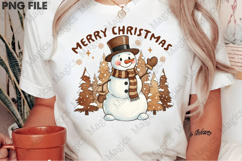 Merry Christmas Snowman Png Product Image 2