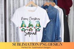 Merry Christmas Squad |Christmas Gnome Sublimation Product Image 1