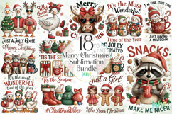 Merry Christmas Sublimation Bundle Product Image 1