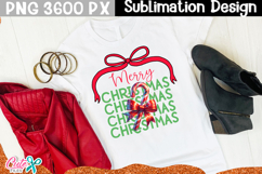   Christmas coquette Sublimation Design
