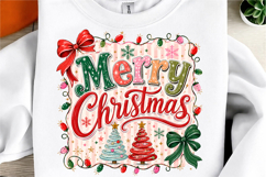 Merry Christmas Sublimation Design PNG Product Image 1