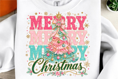 Merry Christmas Sublimation Design PNG Product Image 1