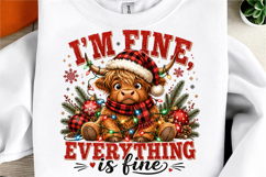 Merry Christmas Sublimation Design PNG Product Image 1