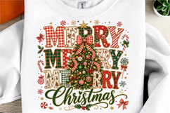Merry Christmas Sublimation Design PNG Product Image 1