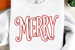 Merry Christmas Sublimation Design PNG Product Image 1
