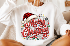 Merry Christmas Sublimation Design PNG Product Image 2