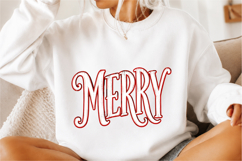 Merry Christmas Sublimation Design PNG Product Image 2