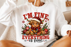 Merry Christmas Sublimation Design PNG Product Image 2