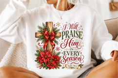 Merry Christmas Sublimation Design PNG Product Image 2