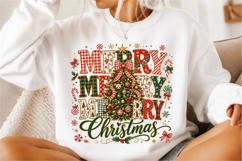 Merry Christmas Sublimation Design PNG Product Image 2