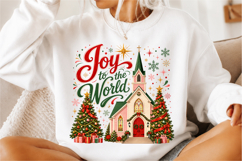 Merry Christmas Sublimation Design PNG Product Image 2
