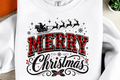 Merry Christmas Sublimation PNG Product Image 1