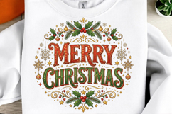 Merry Christmas Sublimation PNG Product Image 1