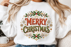 Merry Christmas Sublimation PNG Product Image 2