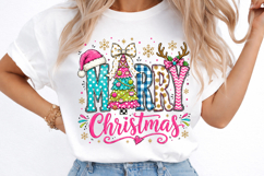 Merry Christmas Sublimation Png Product Image 3