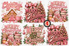 Merry Christmas Sublimation Png Product Image 1