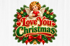 Merry Christmas Sublimation PNG Product Image 1