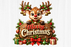 Merry Christmas Sublimation PNG Product Image 1