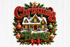 Merry Christmas Sublimation PNG Product Image 1