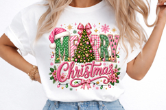 Merry Christmas Sublimation Png, Christmas Tree Product Image 3