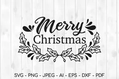 Merry christmas svg