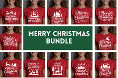 Merry Christmas Vintage SVG Product Image 1