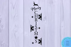 Merry Christmas Svg Christmas Porch Sign Svg Christmas Svg Product Image 2