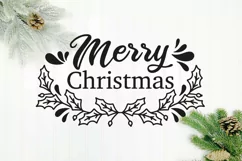 Merry christmas svg