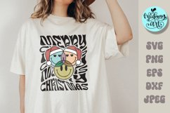 Merry christmas svg, christmas png, christmas sublimation Product Image 1