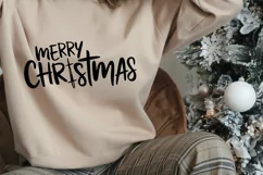 Merry Christmas SVG | Faith Shirt Svg | Religious Cross Product Image 4