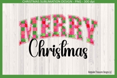 Merry Christmas Eve &amp; Merry Christmas Bright Patchwork Png Product Image 4