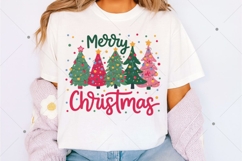 Merry Christmas PNG, Christmas Tree Png, Pink Christmas Png Product Image 2