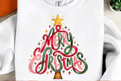 Merry Christmas Tree PNG Product Image 2