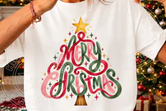 Merry Christmas Tree PNG Product Image 3