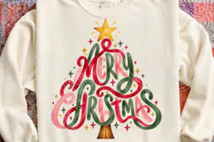 Merry Christmas Tree PNG Product Image 4