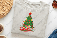 Merry Christmas Tree PNG Sublimation Product Image 3