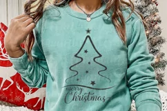 Merry Christmas Svg, Christmas Shirt Svg, Tis The Season Svg Product Image 3