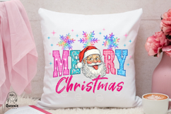 Merry Christmas Greeting Santa Claus Holiday Png Product Image 3