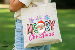 Merry Christmas Greeting Santa Claus Holiday Png Product Image 5