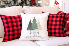 Merry Christmas SVG | Holiday Quote Cut File for Cricut Product Image 2