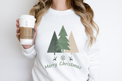 Merry Christmas SVG | Holiday Quote Cut File for Cricut Product Image 3