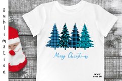 Christmas trees sublimation