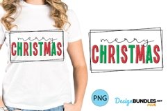 Christmas Sublimation | Merry Christmas Tshirt PNG Product Image 1