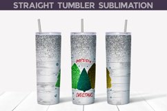 Christmas Tree Skinny Tumbler | Merry Christmas Tumbler Product Image 1