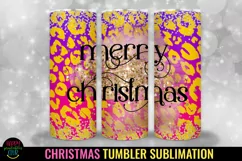 Merry Christmas Tumbler Sublimation I 20 Oz Holiday Tumbler